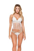 Luli Fama Muchachita Linda Cross Over Fringe Bra Top With Adjustable Back